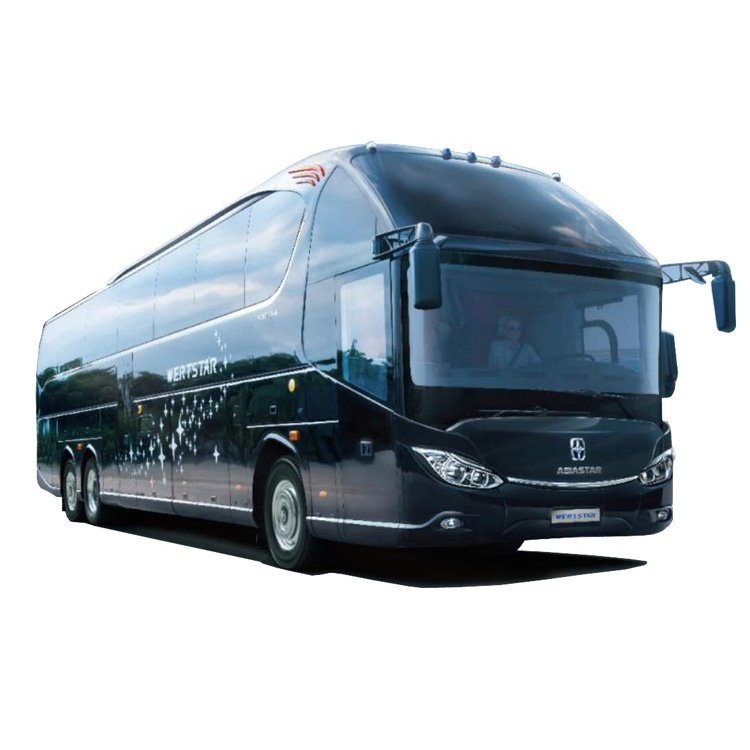 China Factory Direct Durable Luxury Bus 70 Seats With Toilet Refrigerator Specialize on Africa on Sale